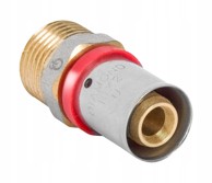 DIAMOND PEX nipel 16x1/2" GZ prešani
